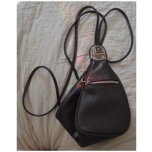 Funky Leather Backpack 🦑